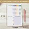 bloom daily planners Planning Pad, 6" x 9", Chore Pad with Magnets, Bright